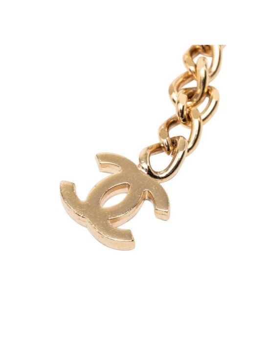Chanel CC Logo Coco leto Gold Plating Line Strike 1 Belt main image 4
